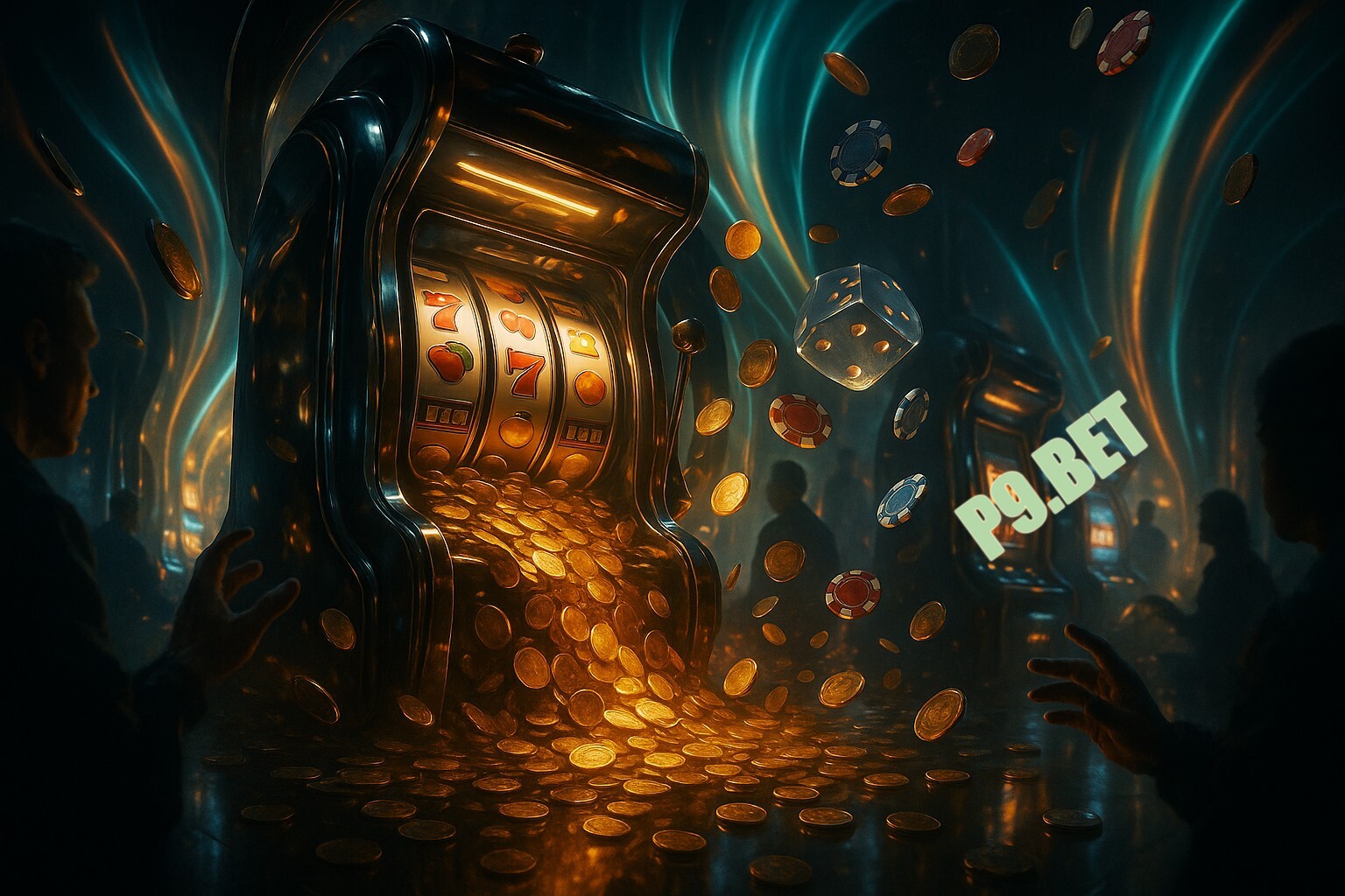 Diversos jogos de caça-níqueis
